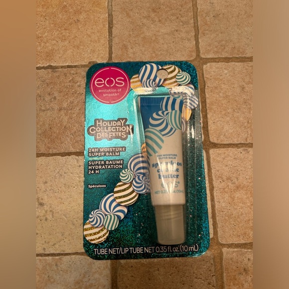 eos 24H Moisture Holiday Super Balm Cookie Target Limited Holiday Collection NWT - Picture 1 of 3